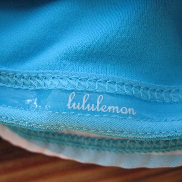 Lululemon Run: Track Attack Skirt Twin Stripe Spry Blue / Spry Blue - Picture 9 of 10